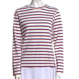 Kule Pink Stripe 100% Long Sleeve Shirt Size XXL NWOT Light Pink Multi Colored